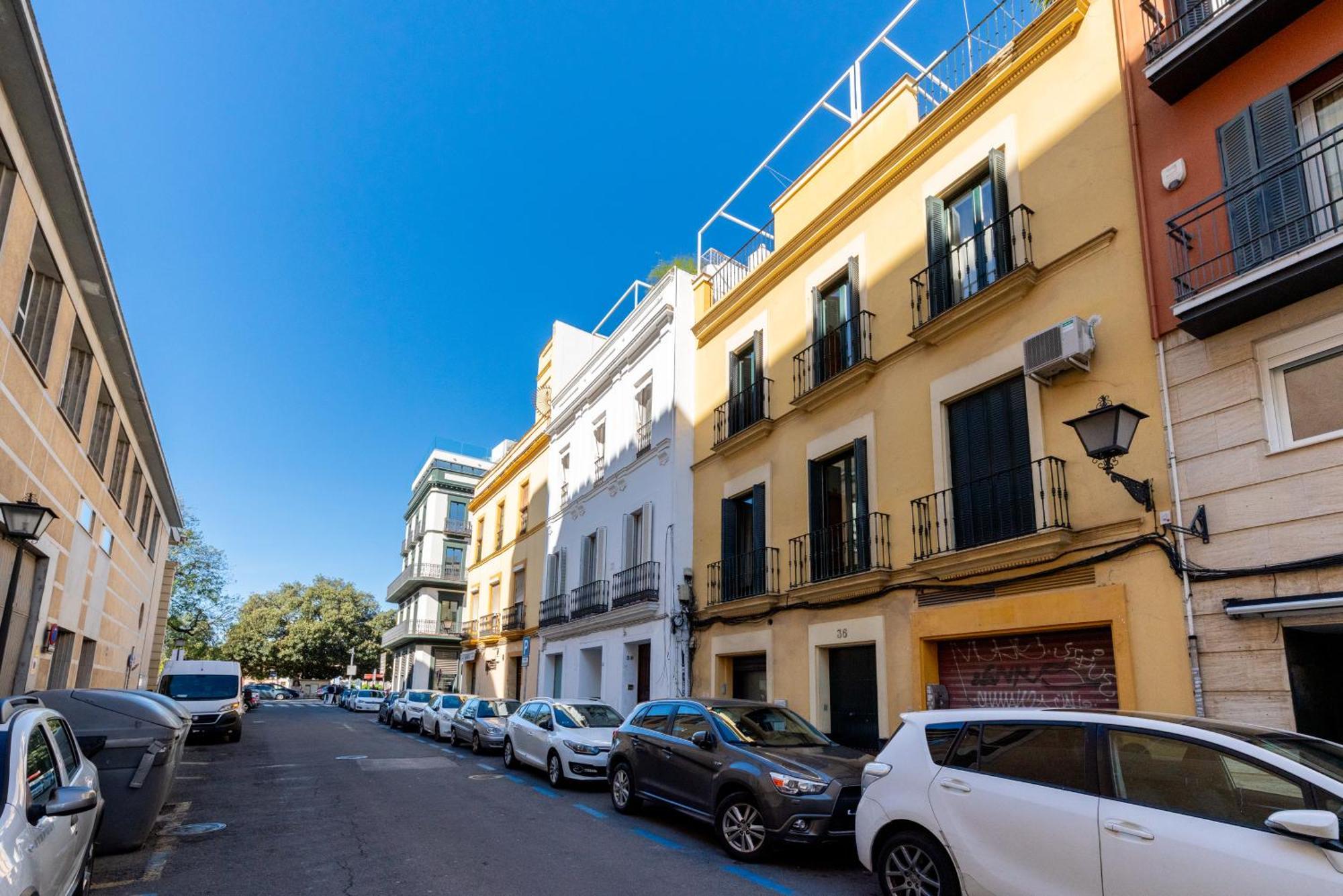 Ferienwohnung Duplex Con Terraza Junto A La Catedral Sevilla Exterior foto